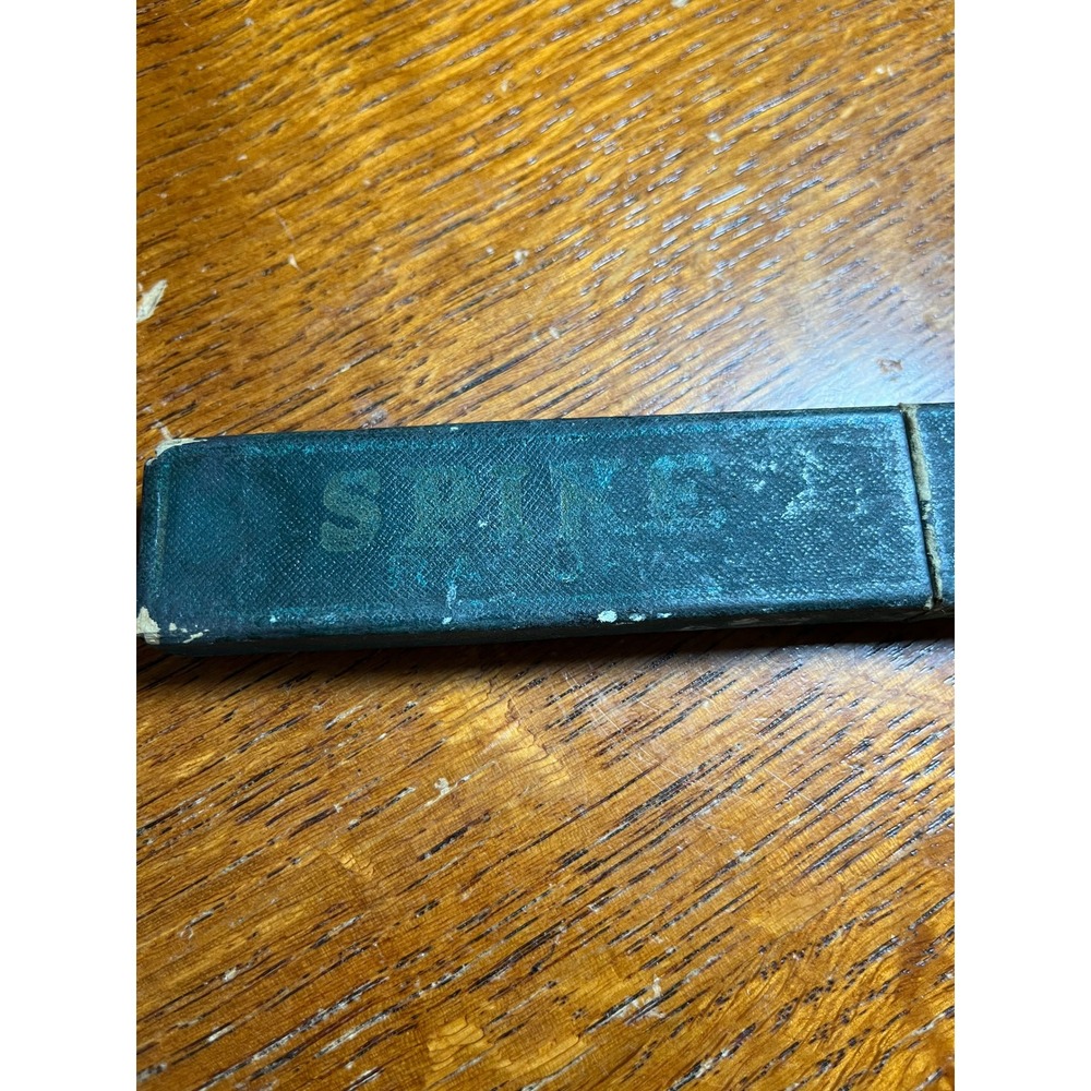 Shumate 296 Straight Razor Mens Black Vintage St Louis Usa With Box View 4